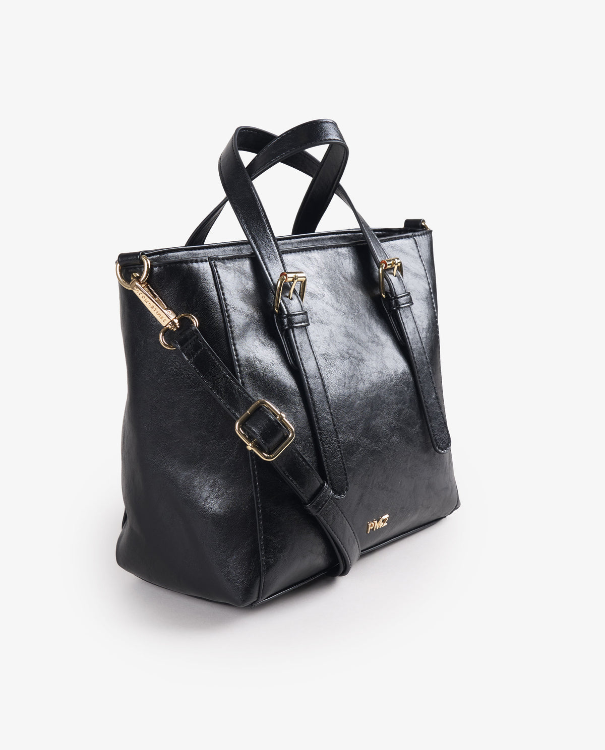 TOTE BRILLO NEGRO