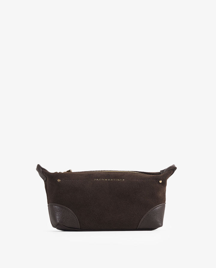 ESTUCHE PIEL MARRÓN