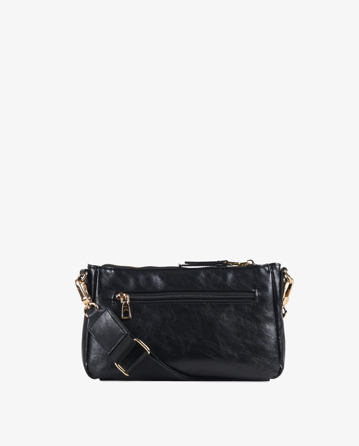 BANDOLERA BRILLO NEGRO
