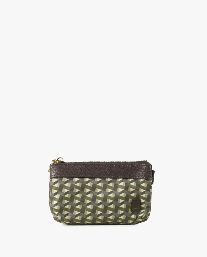 PORTA-MOEDAS NYLON PRINT VERDE