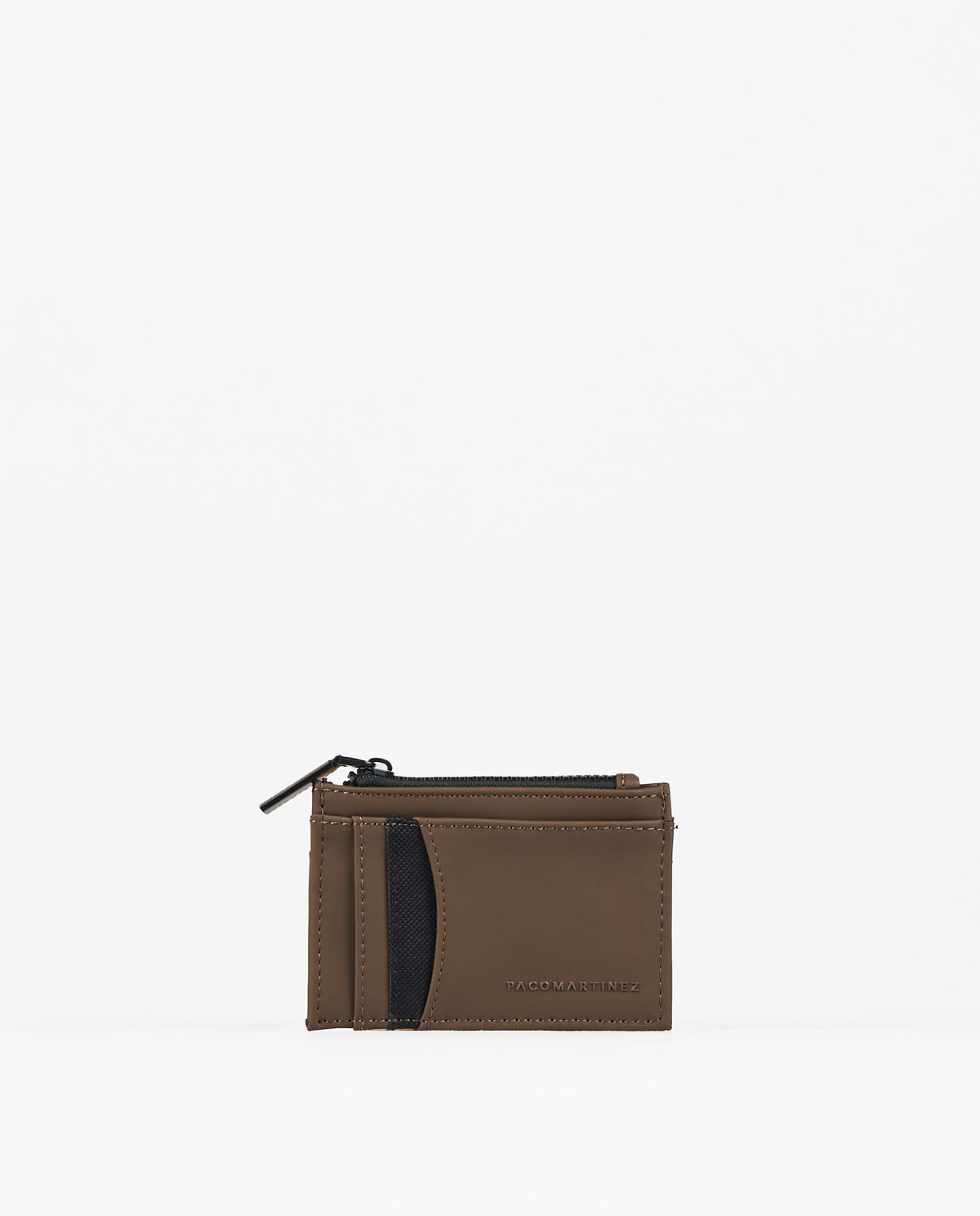 PORTE-MONNAIE ET CARTES EN NYLON CAOUTCHOUTÉ