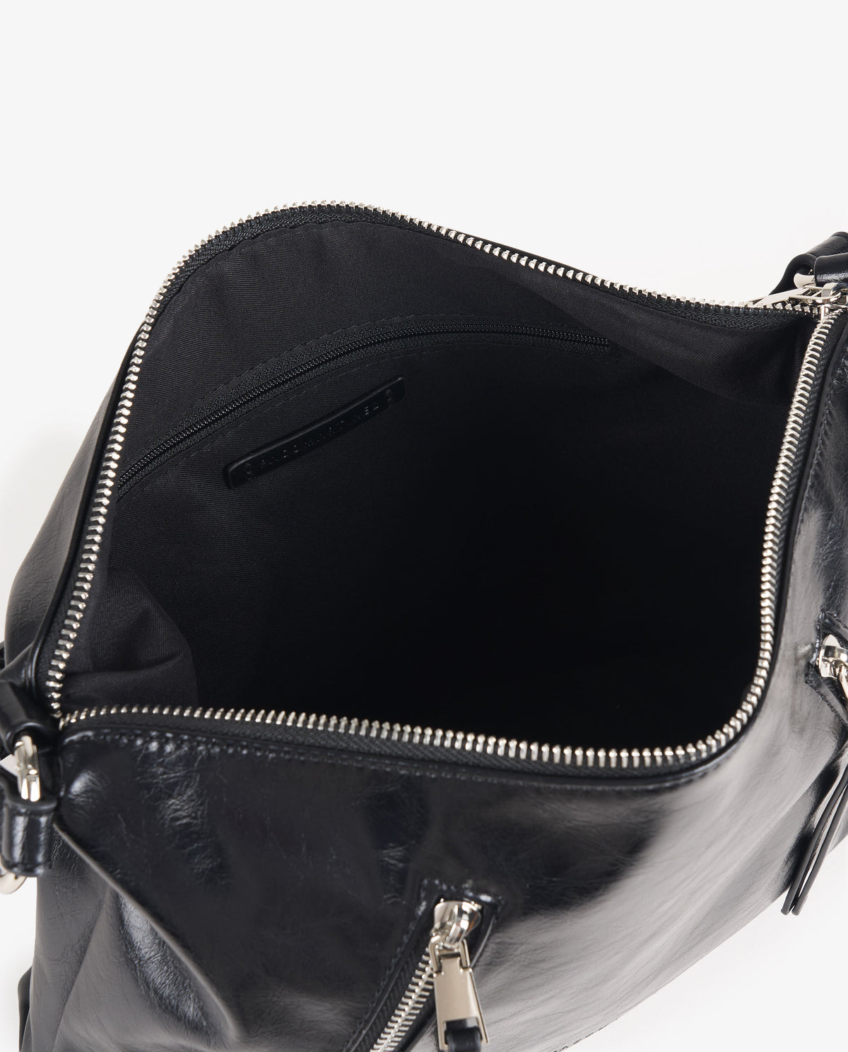 BANDOLERA CREMALLERAS NEGRO