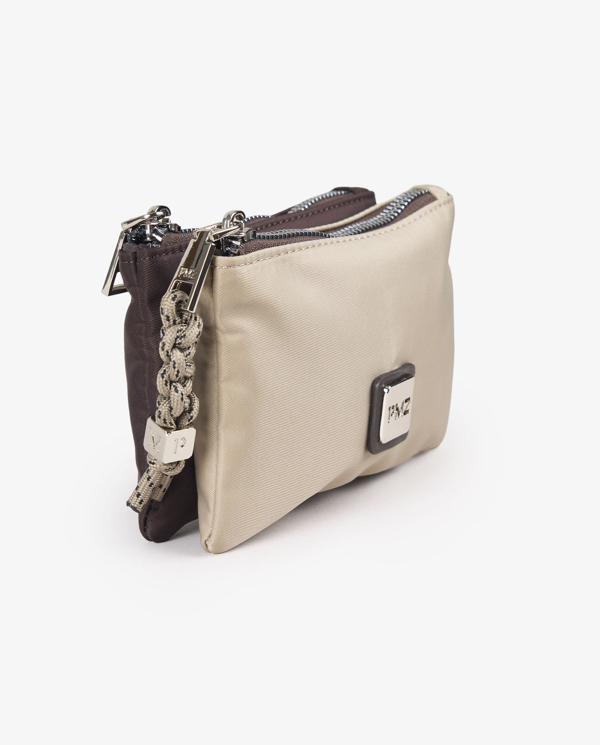 MONEDERO NYLON BEIGE