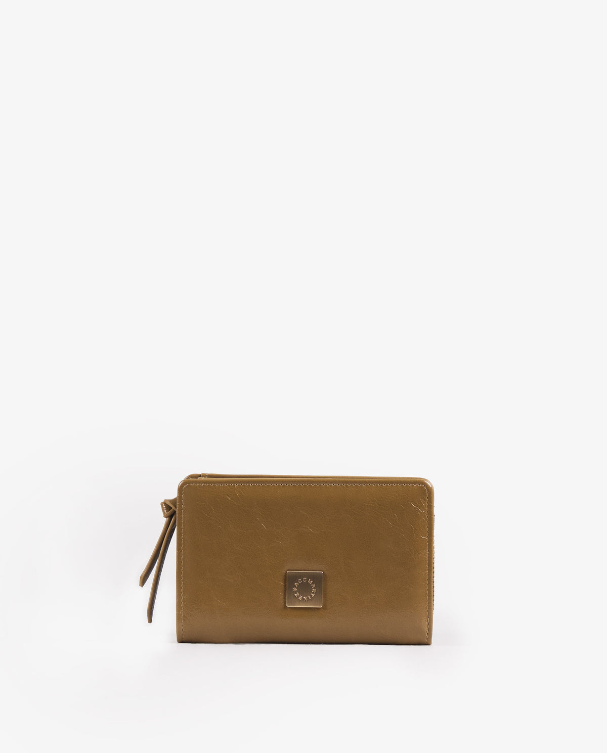 BILLETERA BRILLO CAMEL