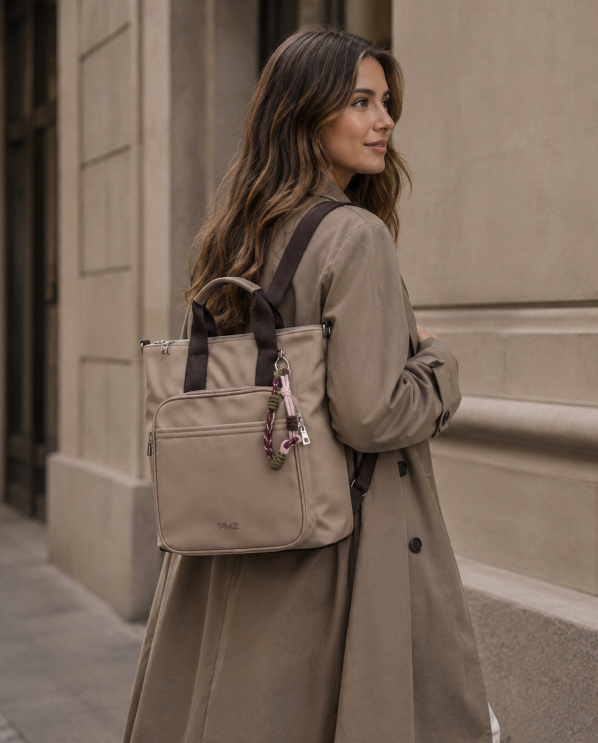 ZAINO MANICI BEIGE