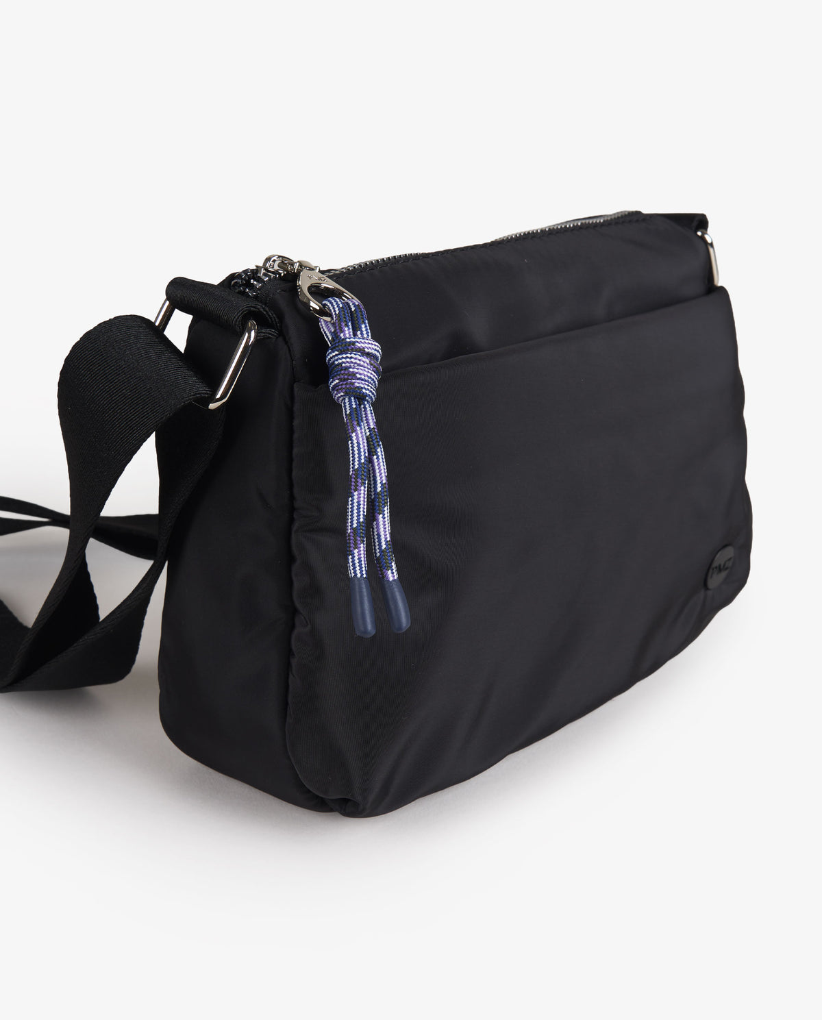 BANDOLERA NYLON NEGRO
