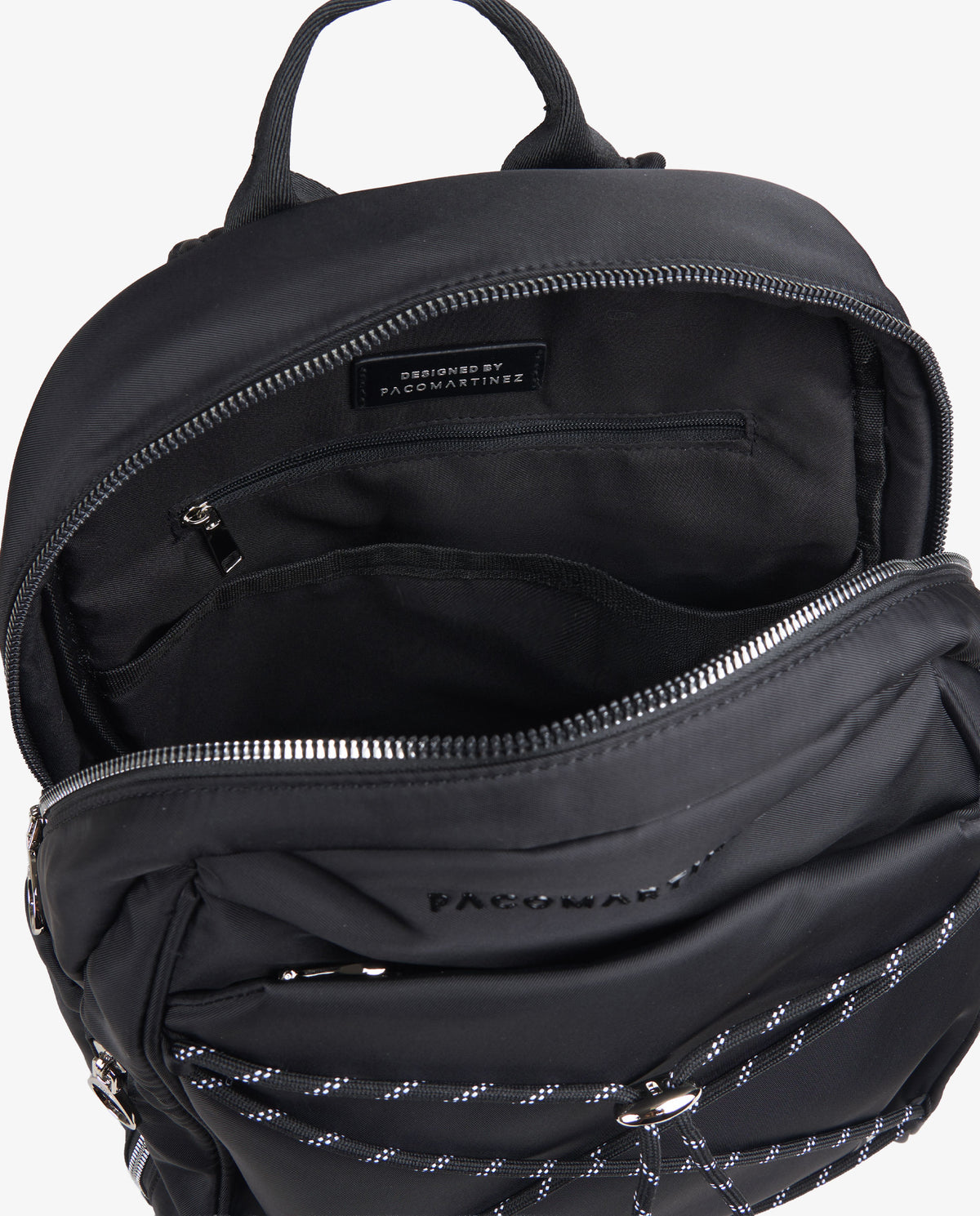 MOCHILA CUERDAS NEGRO