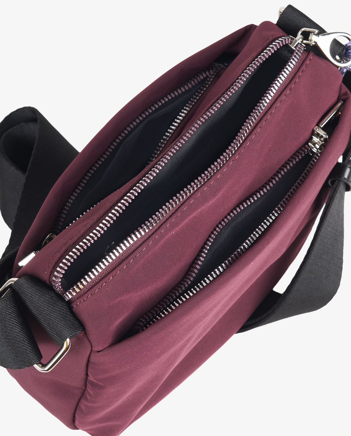 BANDOLERA NYLON BURDEOS