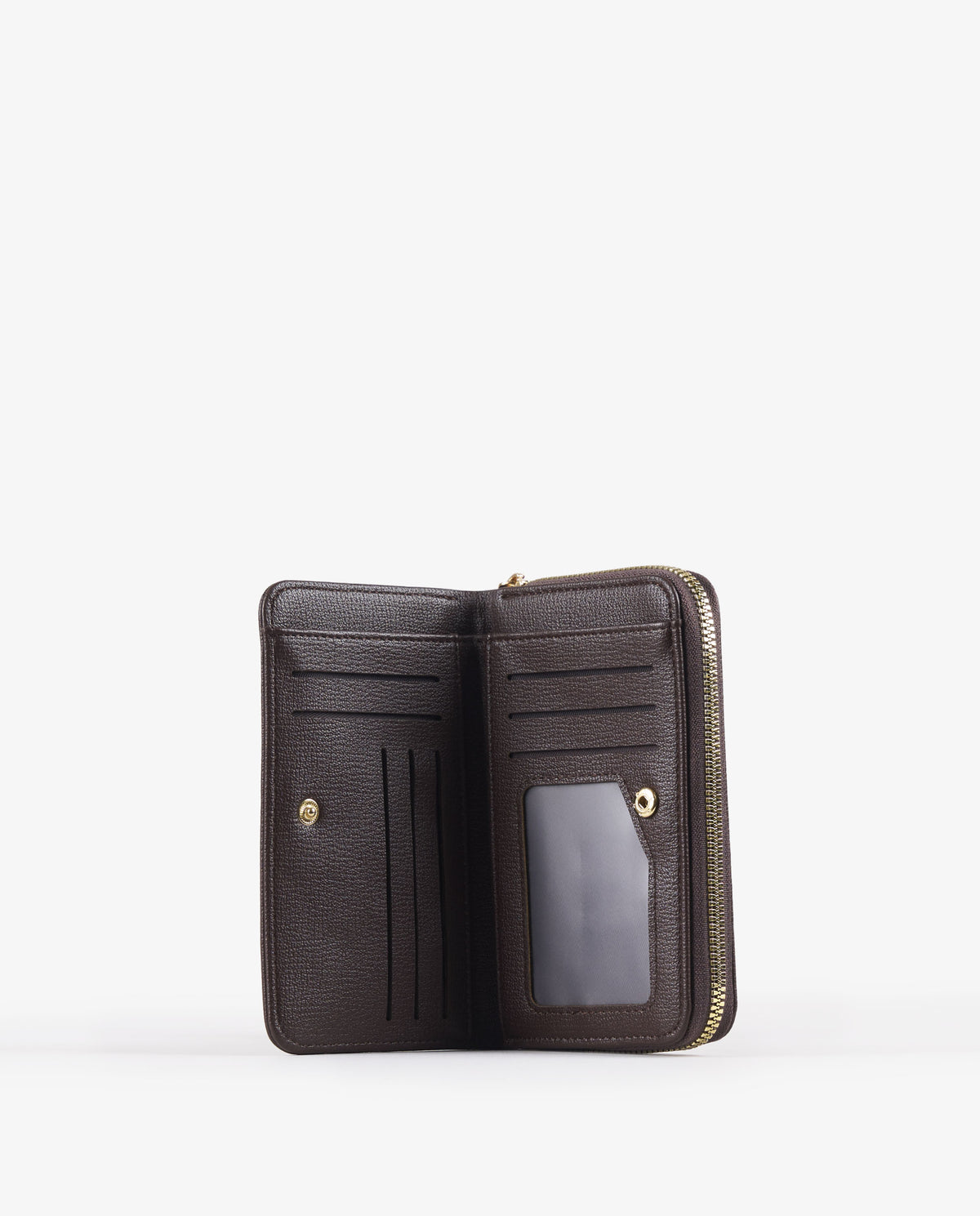 BILLETERA BASIC MARRÓN MEDIANA
