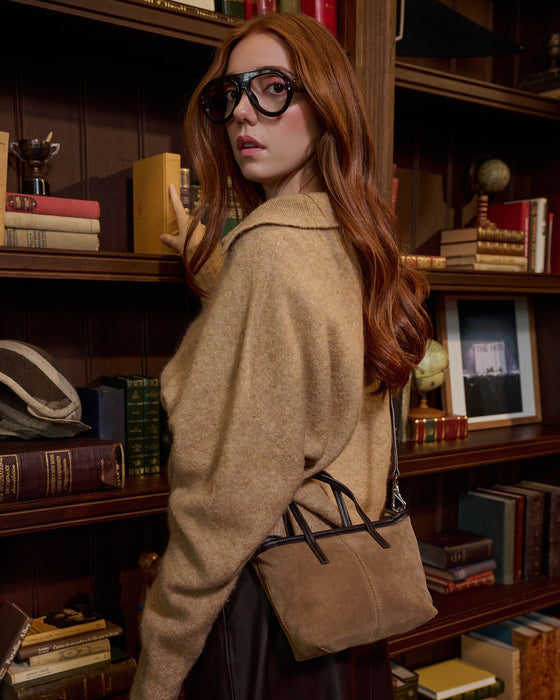 TOTE MINI PIEL CAMEL