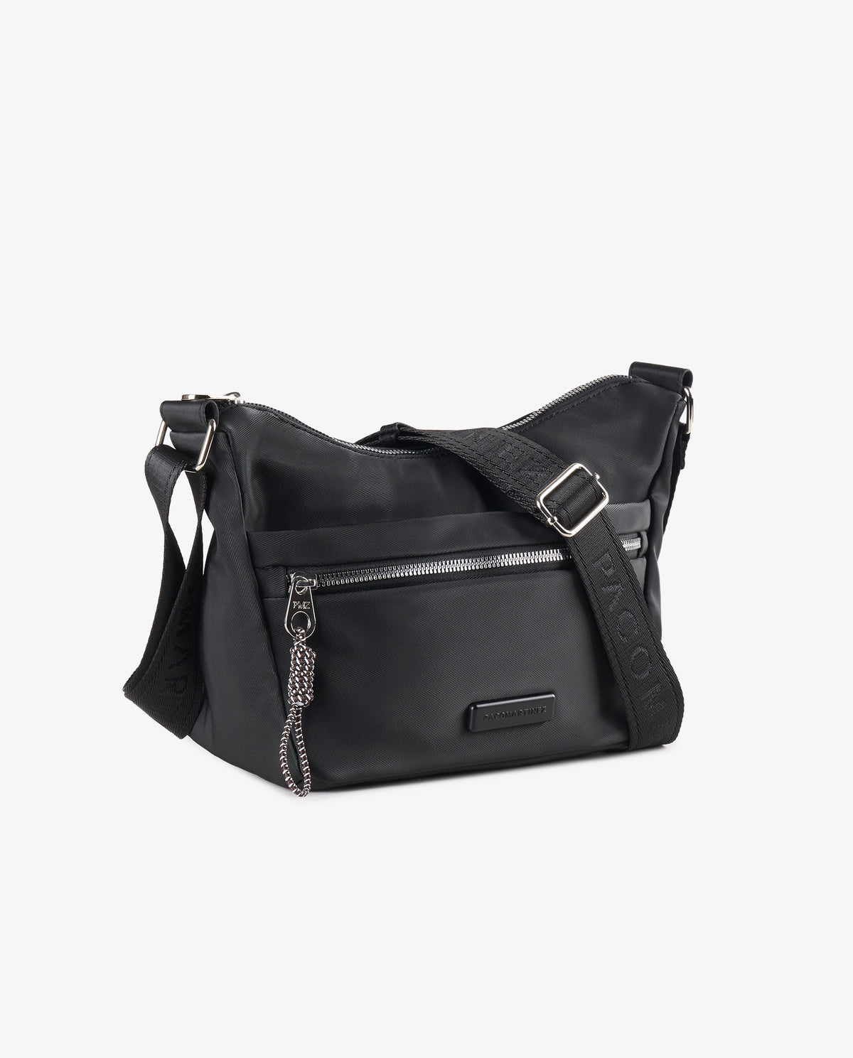 BANDOLERA ENGOMADO NEGRO
