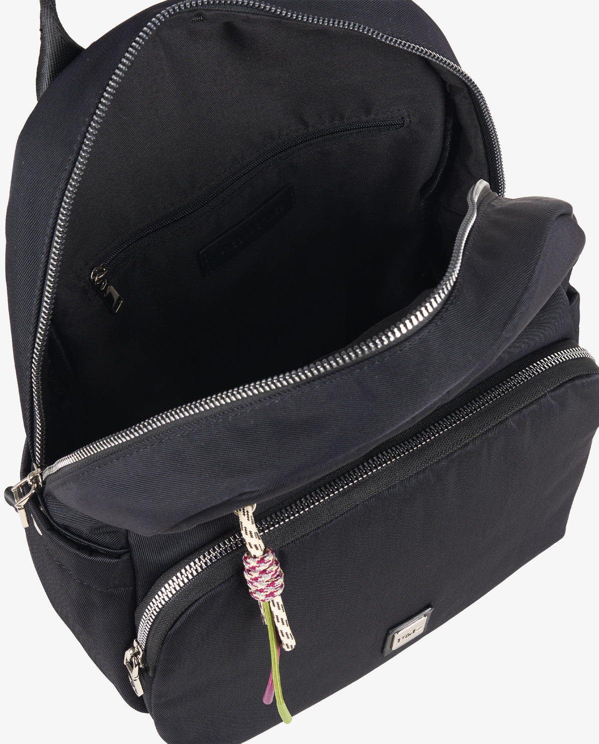 MOCHILA NYLON NEGRA