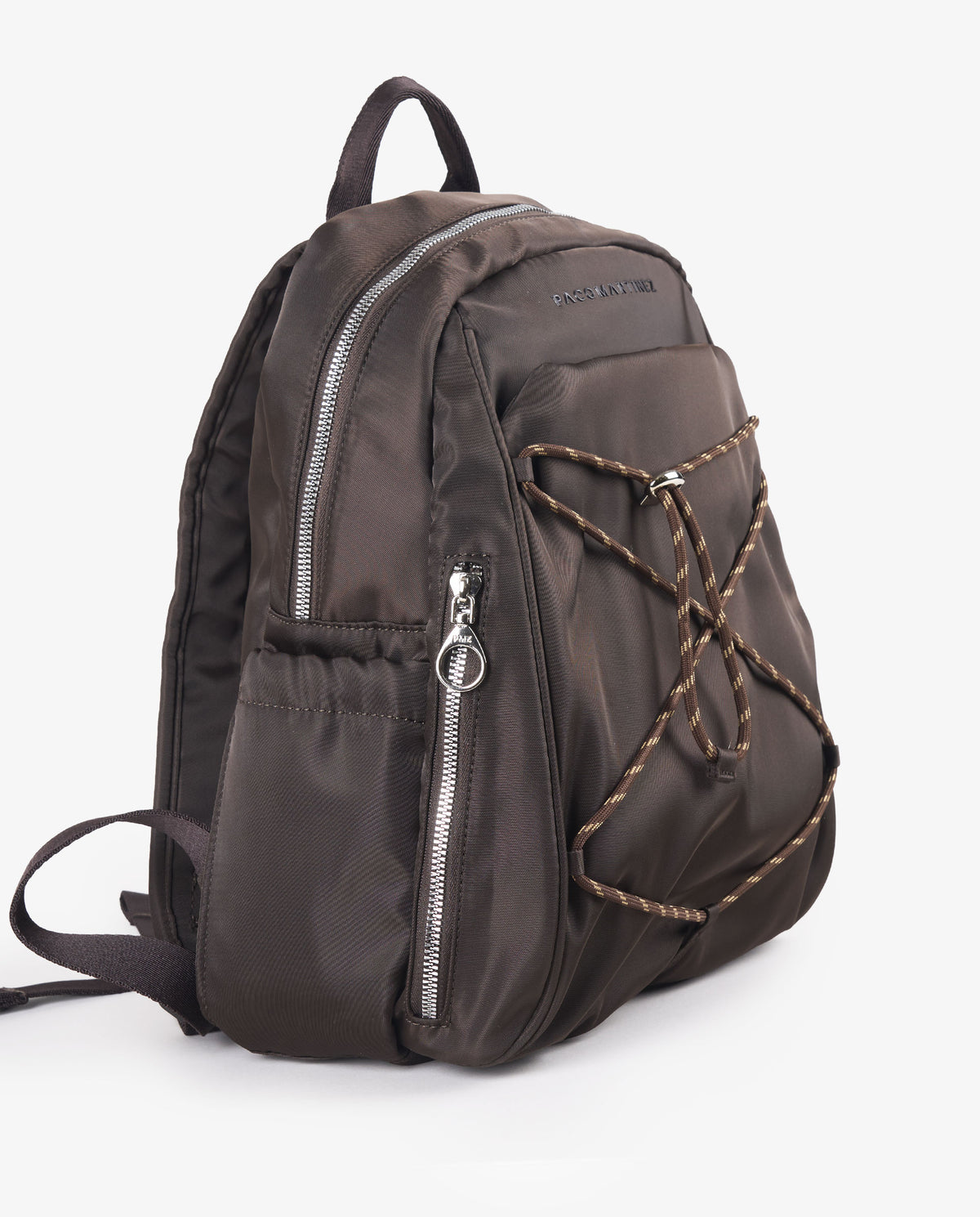 MOCHILA CUERDAS MARRÓN