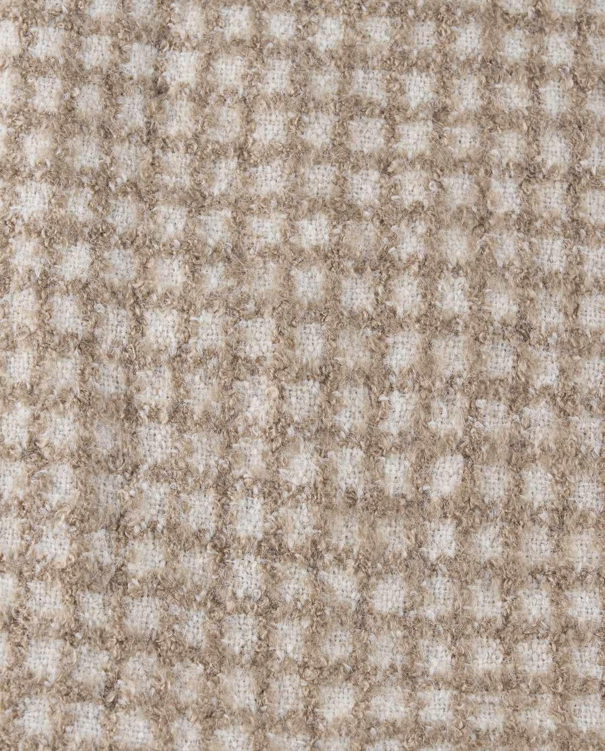 BUFANDA CUADROS BEIGE