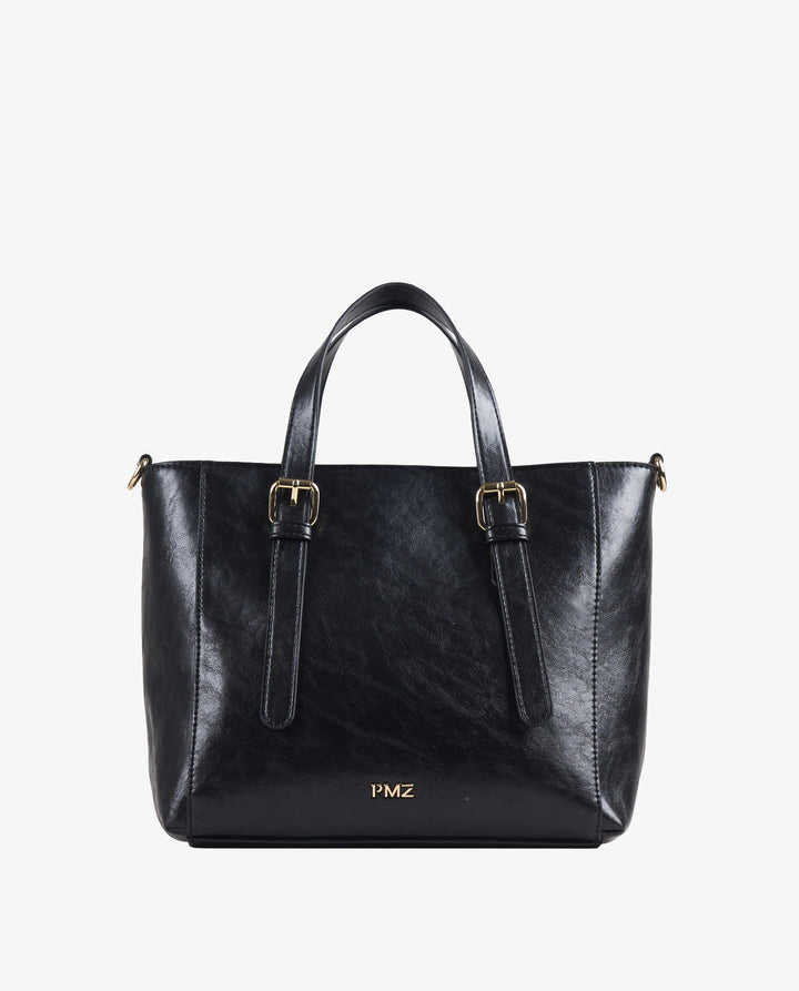 TOTE BRILLO NEGRO