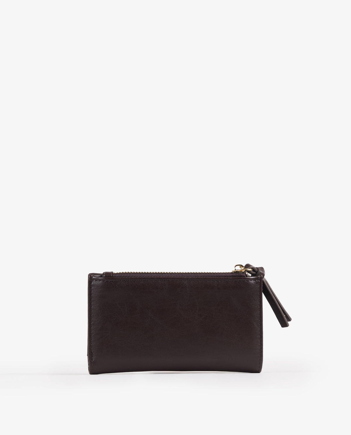 BILLETERA TACHUELAS MARRON MAXI
