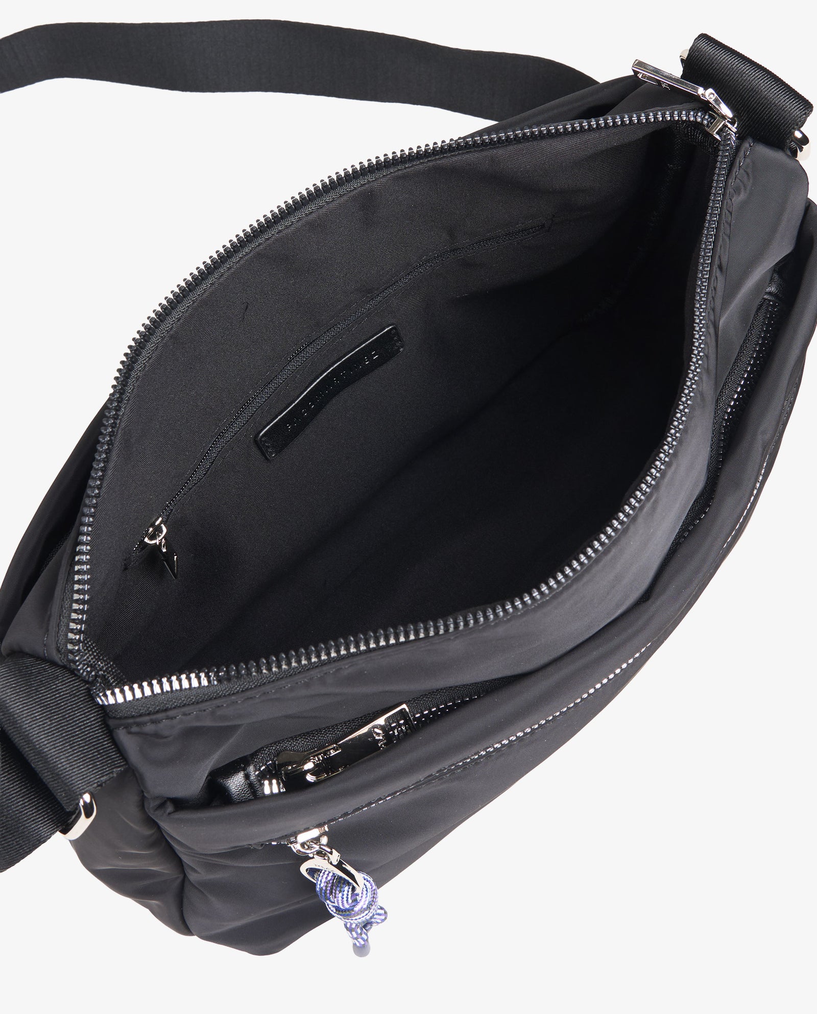 BANDOLERA CHARM NEGRO