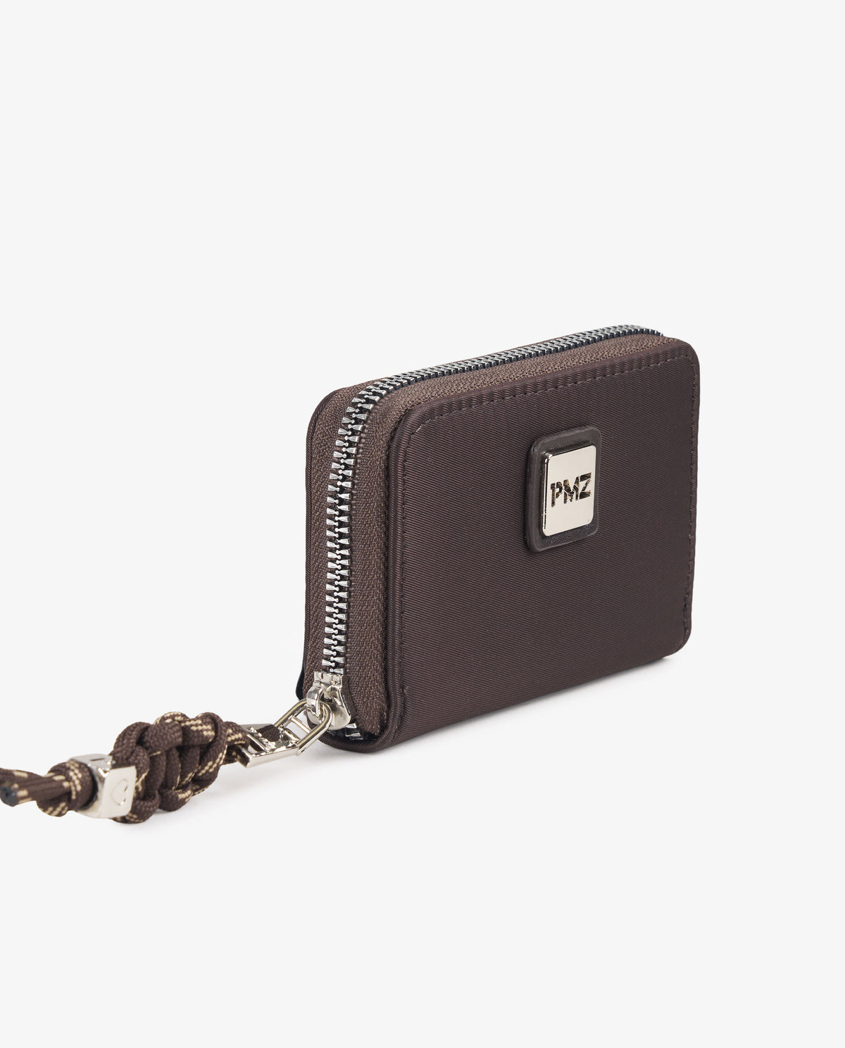 MONEDERO NYLON MARRÓN