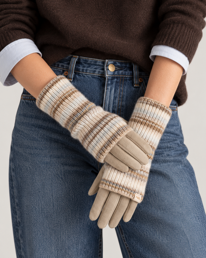 GUANTES PUNTO RAYAS