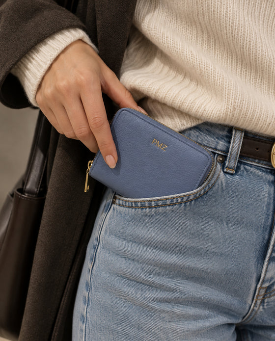 BILLETERA BASIC MINI AZUL