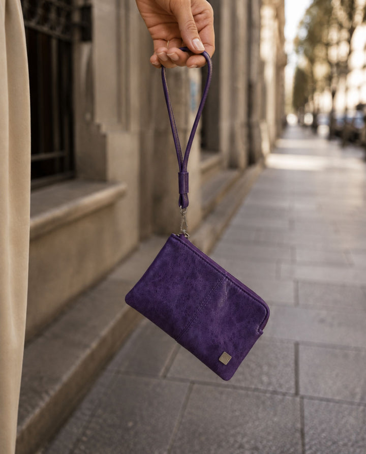 MONEDERO MORADO