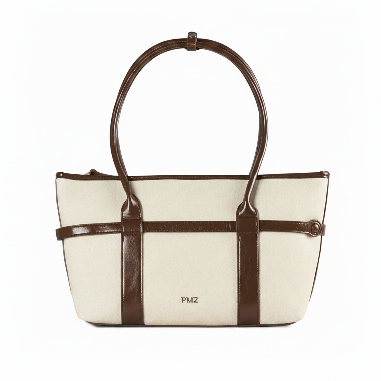 SHOULDER COMBI CAMEL con margen